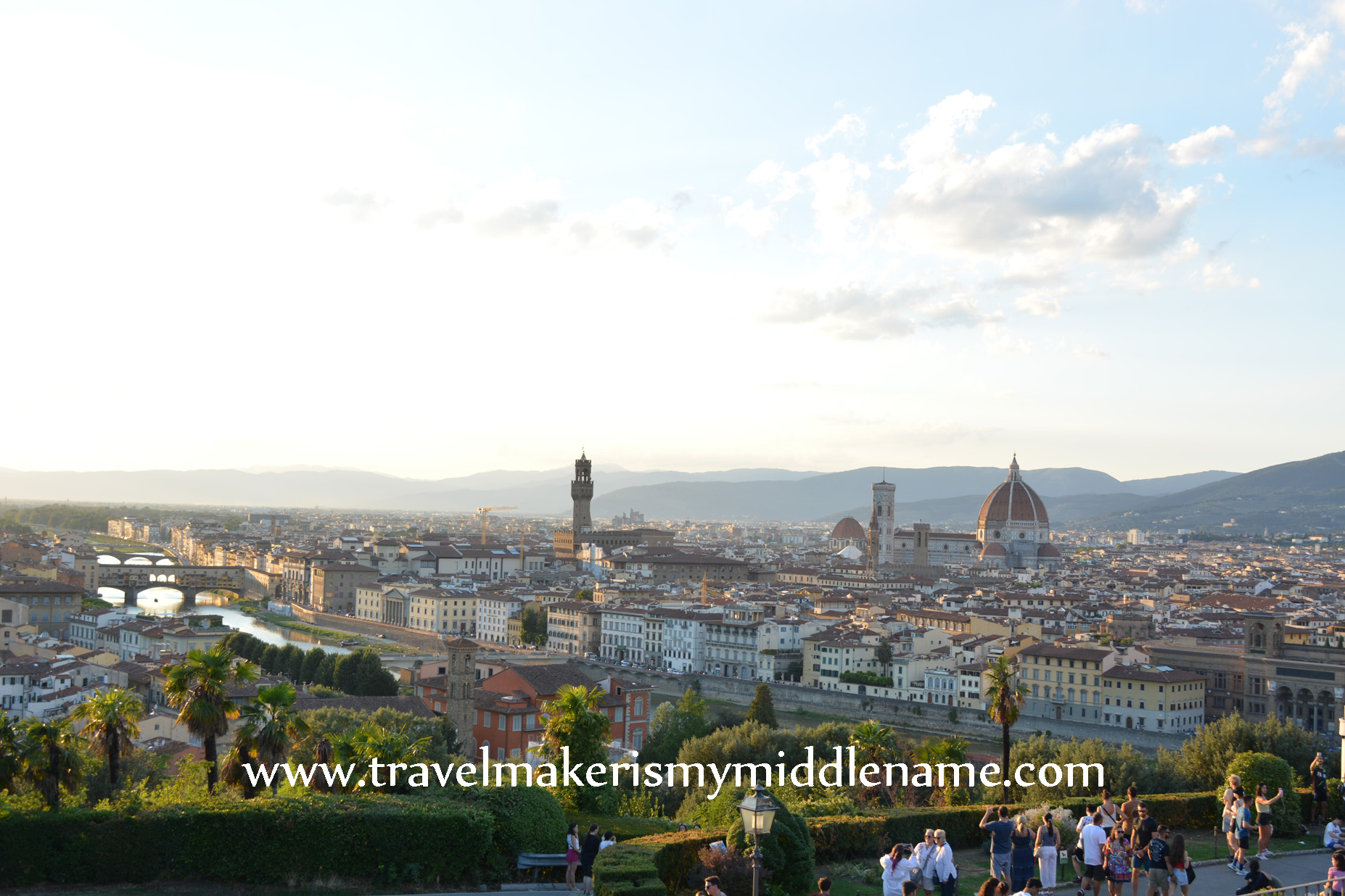 Piazzale Michelangelo, Florence, Italy. Photo copyright and credit: Author